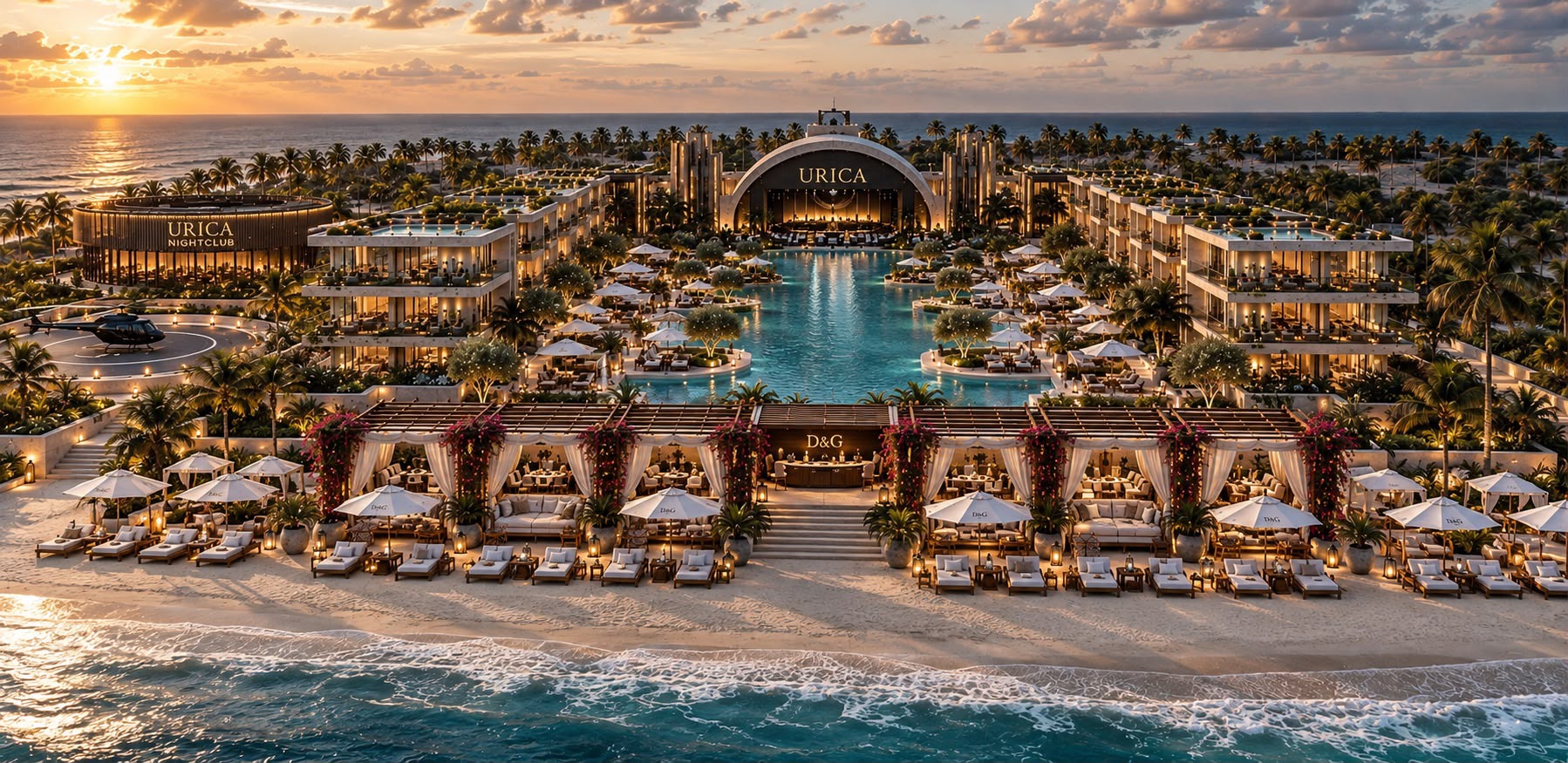URICA luxury resort development vision on Margarita Island